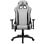Chaise gaming Arozzi Avanti SoftFabric Gris Clair accoudoirs 3D dossier inclinable