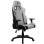 Chaise gaming Arozzi Avanti SoftFabric Gris Clair accoudoirs 3D dossier inclinable