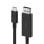 Adaptador de Cabo Belkin AVC014bt2MBK USB-C DisplayPort 2 m HDR 8K