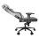 Chaise gaming REKT ULTIM8 Plus Gris clair revêtement tissu premium 4D