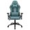 Chaise gaming REKT ULTIM8-RS Turquoise tissu accoudoirs 3D dossier inclinable