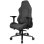Chaise gaming REKT ULTIM8-BK tissu, dossier inclinable 180°, accoudoirs 4D, noir