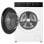 Lavadora Hisense WF5I8043BWF Carga Frontal 8 kg 1400 rpm Clase A Blanca WiFi
