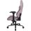 Chaise gaming REKT ULT8-PK rose tissu accoudoirs 4D dossier 180º 150 kg