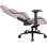 Chaise gaming REKT ULT8-PK rose tissu accoudoirs 4D dossier 180º 150 kg