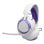 Auriculaires JBL Quantum 250 filaires Jack 3,5 mm pour Gaming avec microphone amovible violet et blanc