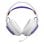 Auriculaires JBL Quantum 250 filaires Jack 3,5 mm pour Gaming avec microphone amovible violet et blanc
