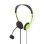 Casque Nedis CHST100GN filaire jack 3,5 mm pour l'éducation avec micro vert