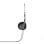 Auriculaires Nedis HPWD1101BK filaires Jack 3,5 mm utilisation PC supra-aural noir
