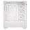 Boîtier PC Darkflash DY460 Blanc ARGB Moyen Tour Verre trempé 4 Ventilateurs