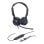 Auriculaires Yealink UH42 Dual filaires USB-C/A pour appels et musique avec réduction de bruit noirs