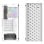 Case Darkflash DK351 Bianco ATX Mid Tower Vetro Temperato ARGB 4 Ventole