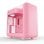 PC-Gehäuse Hyte X50 TG Strawberry Milk ATX/Mid-Tower Glas rosa Mesh