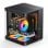 PC-Gehäuse Jonsbo TK-1 2.0 Mini Tower Schwarz ITX Micro ATX Glasfenster Gaming