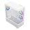 PC-Gehäuse Xigmatek EN43833 Alphard Weiß ARGB 6 Lüfter Glas Micro ATX