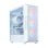 Case Zalman I3 NEO V2 WHITE finestra vetro temperato 4x120 mm RGB mesh frontale