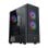 PC-Gehäuse Xigmatek Hero II Air 3F Tempered Glass RGB Lüfter ATX Schwarz
