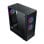 PC-Gehäuse Xigmatek Hero II Air 3F Tempered Glass RGB Lüfter ATX Schwarz