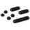 Kabelorganizer Durable Cavoline Clip Mix 5041-37 7-teilig Schwarz Plastik