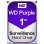 Disco Duro Western Digital Purple 1TB HDD 3.5" 5400rpm SATA III Especial Videovigilancia