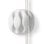 Organisateur de câbles Nedis CMGC20034WT Blanc 3 orifices pack de 4