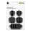 Clip organizador de cables Goobay 70683 set 5 piezas autoadhesivo negro