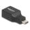 Audio-Adapter DeLock 67128 USB-C Schwarz 2x 3,5 mm Mic/Kopfhörer