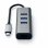 Concentrateur Satechi ST-TC2N1USB31AM USB-C 3xUSB 3.0 et Ethernet Gris