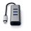 Concentrateur Satechi ST-TC2N1USB31AM USB-C 3xUSB 3.0 et Ethernet Gris
