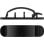 Clip organizador de cables Goobay 70685 negro set 3 autoadhesivo
