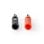Connecteur NEDIS CAGB26900VA rouge noir jeu de 4 pièces