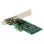 Tarjeta de Red DeLock 89943 PCI Express 1000 Mbit/s Low Profile Intel 82574L