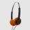 Auriculares Muse M-206 CF filaires USB-C On-Ear, contrôle du volume, orange