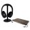 Auricolari Meliconi HP Flash Evo wireless e cablati Bluetooth per musica pieghevoli neri