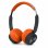Auriculares Muse M-271 inalámbricos Bluetooth 5.4 Hi-Fi, control de volumen, color naranja