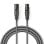 Cable de audio Nedis COTG15010GY150 XLR 3 pines balanceado 15 m gris