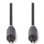 Cable de audio óptico NEDIS CABW25000AT10 Toslink macho 1 m antracita
