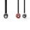 Cable de audio Nedis CAGL22200BK150 3,5 mm a 2x RCA macho 15 m negro