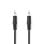 Cable de audio Nedis CAGL22000BK15 jack 3,5 mm macho 1,5 m PVC negro