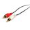 Cable de audio Startech MU3MMRCA Jack 3,5 mm a 2 x RCA 0,92 m negro