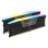 Memoria RAM Corsair Vengeance RGB CMH128GX5M2B6400C42 128GB Kit 2x64GB DDR5 6400MHz CL42 Intel XMP RGB Noir