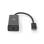 Adattatore video Nedis CCGP64452BK02 USB-C Mini DisplayPort 4K 0,2 m Nero