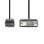 Adattatore video Nedis CCGL37200BK20 DisplayPort a DVI-D 2m Nero