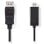 Adaptateur vidéo Nedis CCGL37100BK30 HDMI vers DisplayPort 3 m Noir