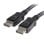 Cabo DisplayPort Startech DISPL5M 1.2 5 m preto com bloqueio Ultra HD