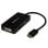 Adaptateur vidéo StarTech.com DP2VGDVHD DisplayPort vers HDMI VGA DVI 0,15 m Noir