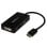 Adaptateur vidéo StarTech.com DP2VGDVHD DisplayPort vers HDMI VGA DVI 0,15 m Noir