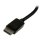 Adapter DisplayPort zu HDMI VGA DVI StarTech DP2VGDVHD 0,15 m Schwarz