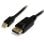 Cavo DisplayPort Startech MDP2DPMM3M 3 m Mini DisplayPort a DisplayPort 4K UHD Nero