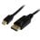 Cavo DisplayPort Startech MDP2DPMM3M 3 m Mini DisplayPort a DisplayPort 4K UHD Nero